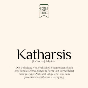 Definition und Etymologie des Wortes Katharsis