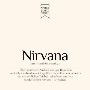 Bedeutung, Definition und Herkunft des Wortes Nirvana
