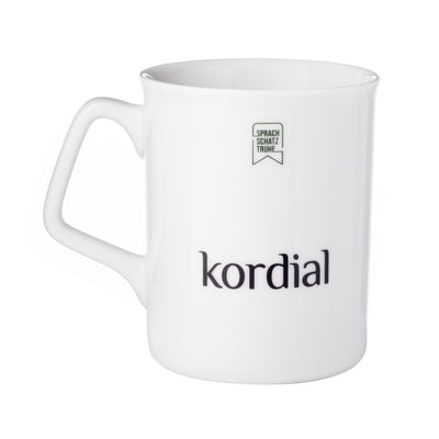 kordial Tasse - Sprachschatztruhe