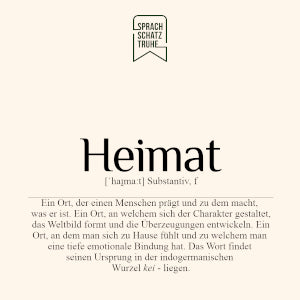 Schöne Wörter Heimat Beschreibung