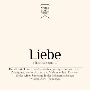 Schöne Wörter Bedeutung Definition und Herkunft des Wortes Liebe