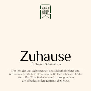 Bedeutung, Definition und Herkunft des Wortes Zuhause
